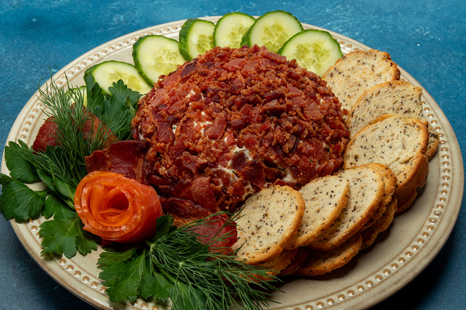 Bacon and Lox Cheeseball, easy holiday cheeseballs, easy cheeseball recipe, easy cheese ball recipe, bacon cheese ball, bacon cheeseball recipe