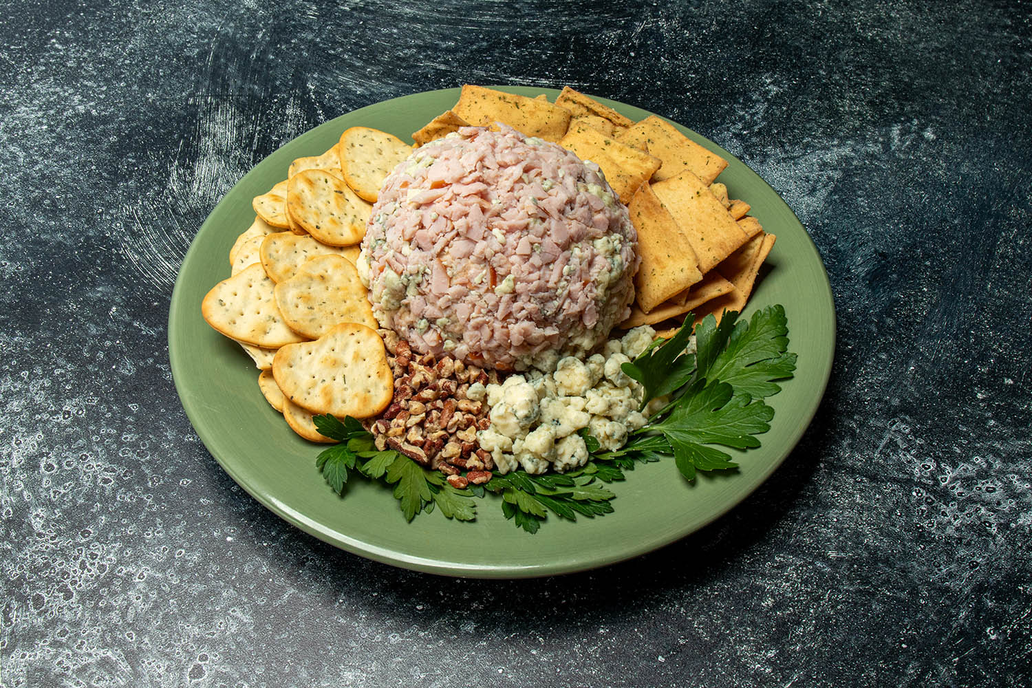 Canadian Bacon Date Cheeseball, easy holiday cheeseballs, easy cheeseball recipe, easy cheese ball recipe