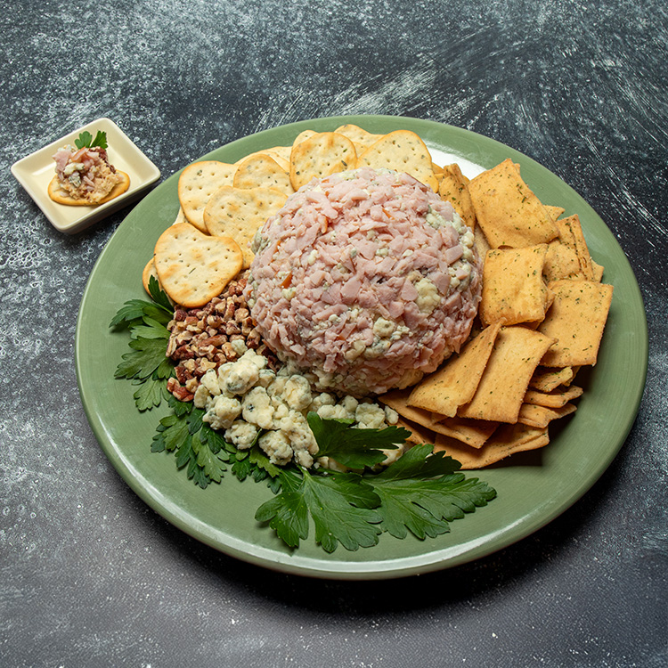 bacon cheeseball, easy cheese ball, best cheese ball recipe, Christmas cheeseball, easy cheese ball for holiday entertaining, Canadian bacon cheese ball