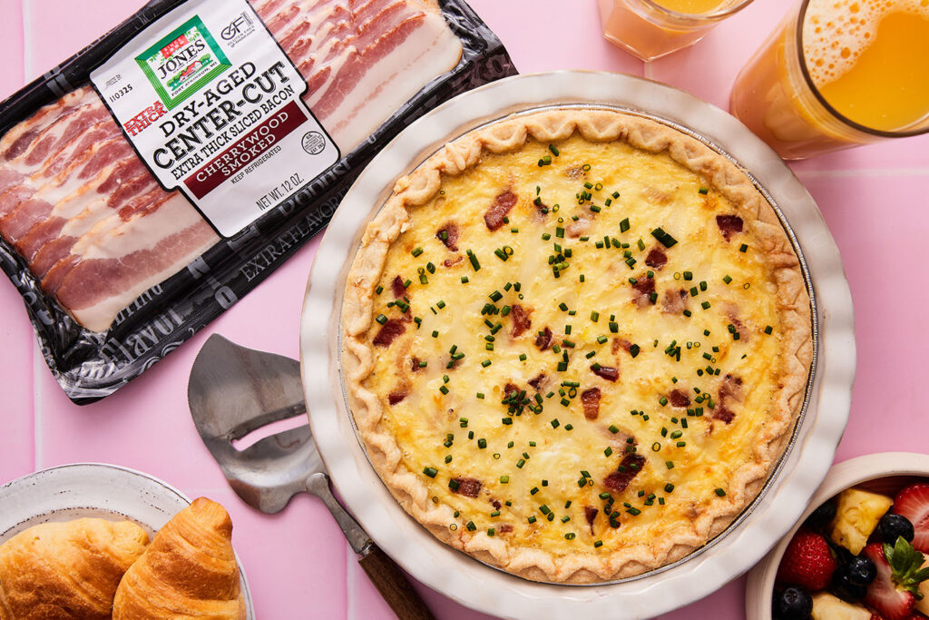 Quiche Lorraine, Bacon Quiche