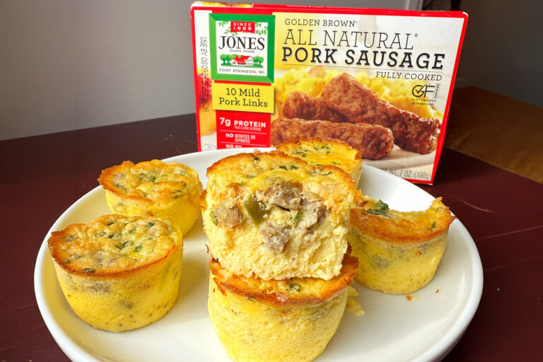 High Protein Sausage Egg Cups, Perfect For Busy Mornings And Weekly Meal Prep