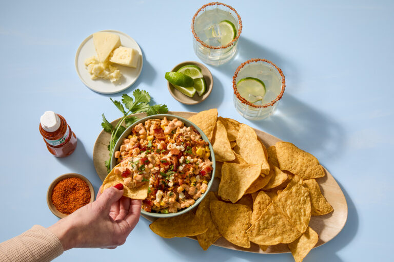 Mexican Street Corn Dip with Bacon, Elote Dip, The Ultimate Mexican Street Corn Party Dip